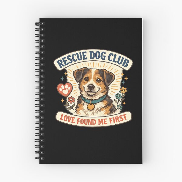 Item preview, Rescue Dog Club Love Found Me First designed and sold by Concrete Coffee Studio.