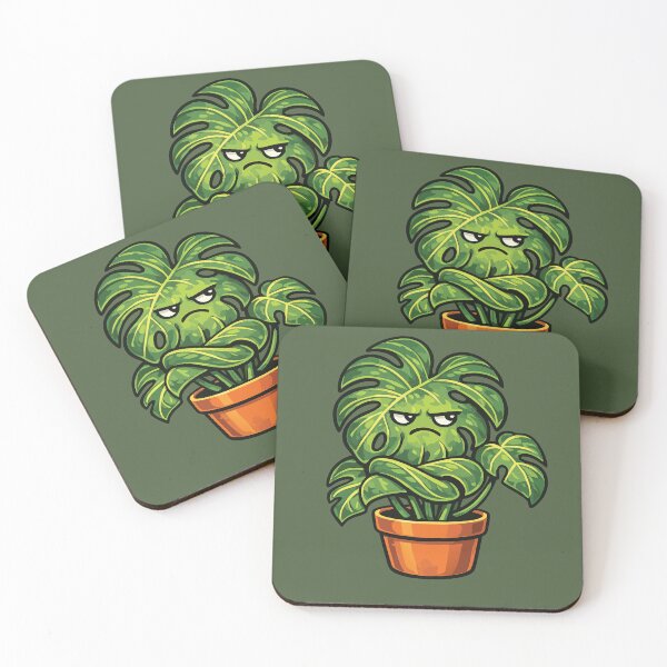 Item preview, Grumpy Monstera designed and sold by SimplePoDesign.