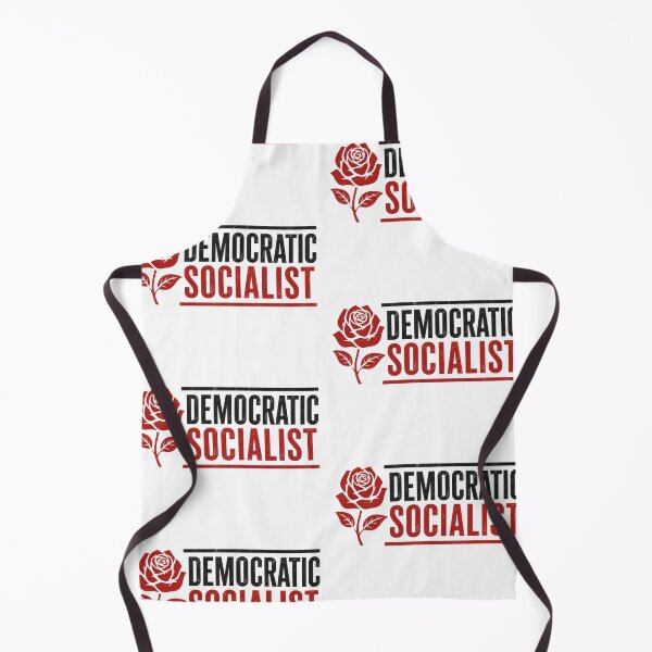 Item preview, Democratic Socialist with a Rose | Healthcare, Education, Housing Political Design designed and sold by ctrlaltcreator.