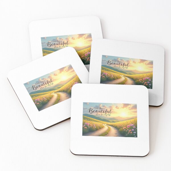 Item preview, God Has a Beautiful Plan for My Life | Christian Inspirational Wall Art & Typography Design designed and sold by Alpha-Hood.
