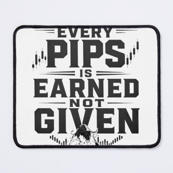 Item preview, Every Pip Is Earned Not Given Forex Trading Typography Shirt designed and sold by PipForgeStudio .