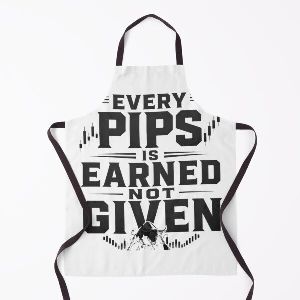 Artikelvorschau, Jeder Pip wird verdient, nicht geschenkt – Forex-Trading-Typografie-Shirt entworfen und verkauft von PipForgeStudio .