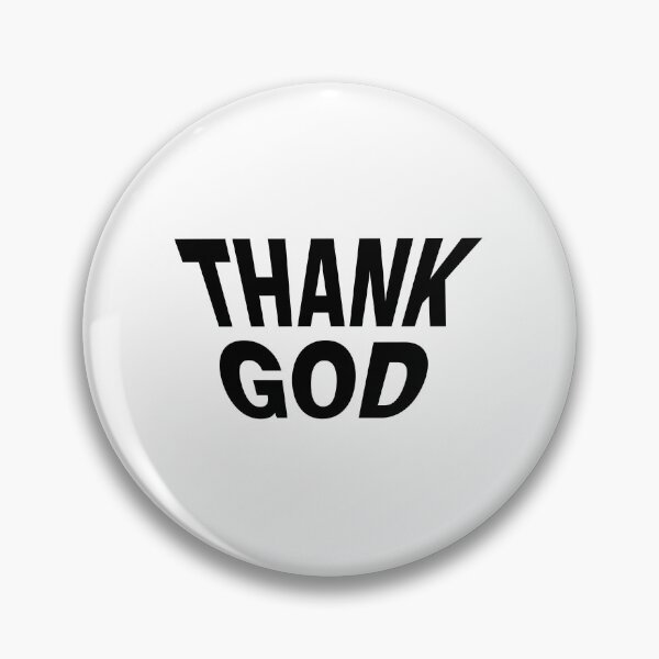 Item preview, Thank God – Christian Faith Typography T-Shirt Design designed and sold by CrossCrafted.