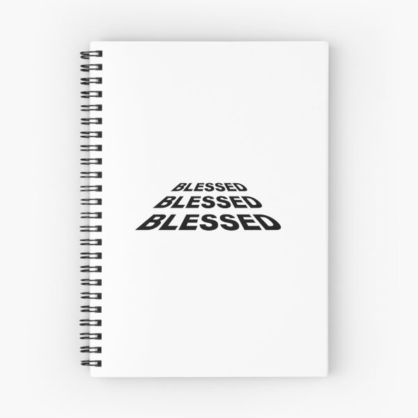 Item preview, Blessed – Christian Faith Typography T-Shirt Design designed and sold by CrossCrafted.