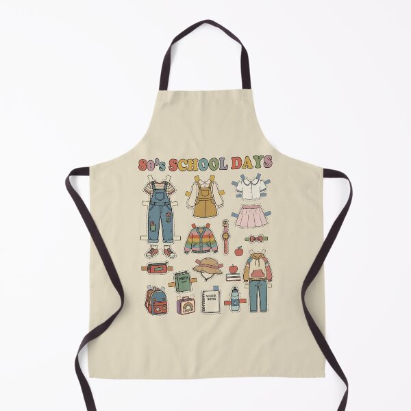 Item preview, 80s Back to School Paper Doll. #2 designed and sold by EunsooLee.