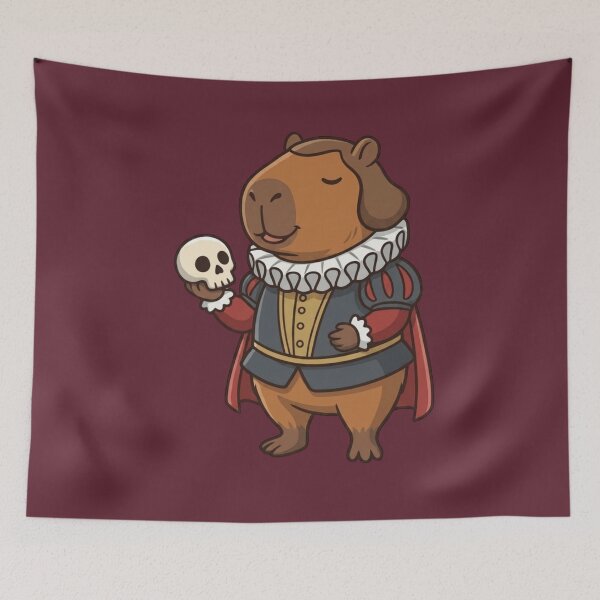 Item preview, Hamlet School Capybara designed and sold by Ivy-Triggs.