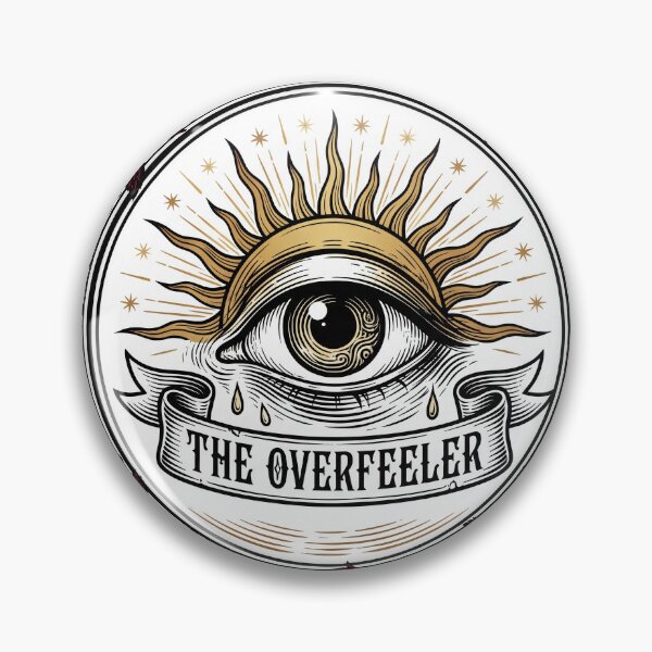 Item preview, The Overfeeler Tarot Card Occult Gothic Design designed and sold by ryanguas.