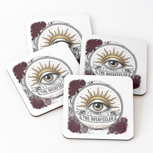 Aperçu de l'œuvre The Overfeeler Tarot Card Occult Gothic Design créée et vendue par ryanguas.