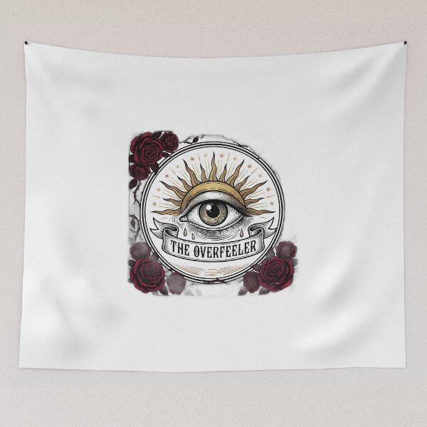 Item preview, The Overfeeler Tarot Card Occult Gothic Design designed and sold by ryanguas.