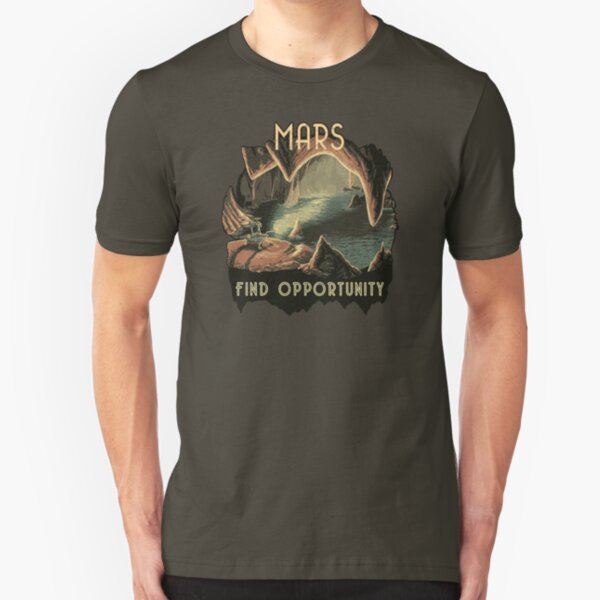 Mars: Find Opportunity Slim Fit T-Shirt