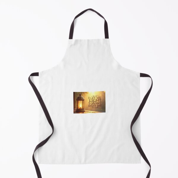 Item preview, I Let My Light Shine Every Day – Christian Lantern Inspirational Typography designed and sold by Alpha-Hood.