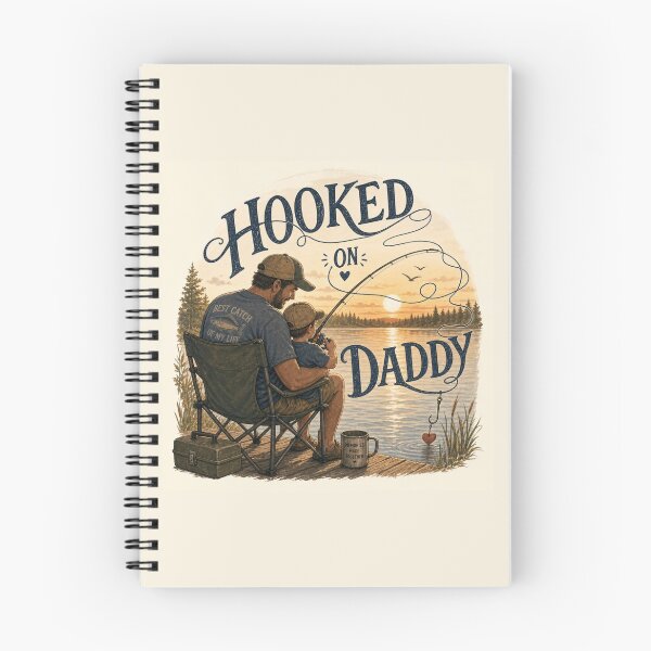 Item preview, Father and Son Fishing at Sunset designed and sold by purplesensation.