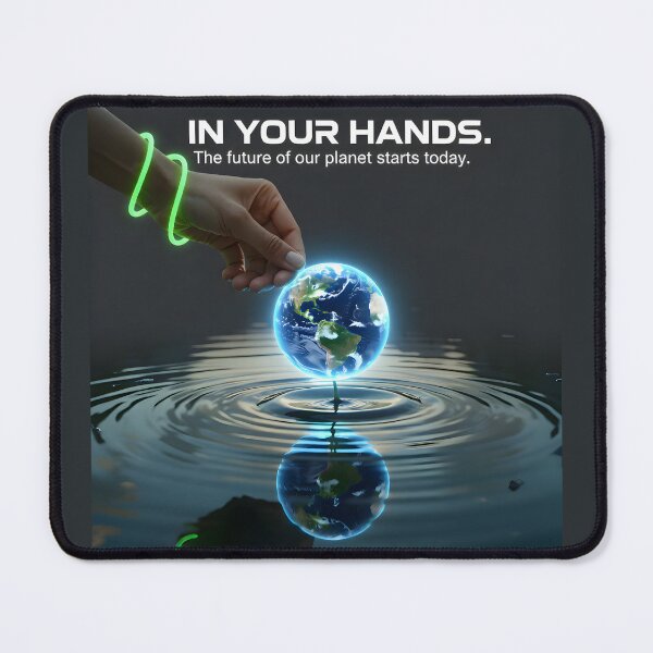 Item preview, Holographic Earth Global Conservation: In Your Hands Eco Tech Campaign designed and sold by Creative-RE.
