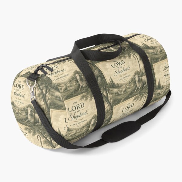 Item preview, The Lord Is My Shepherd – Psalm 23:1 Christian Vintage Pastoral Typography designed and sold by Alpha-Hood.