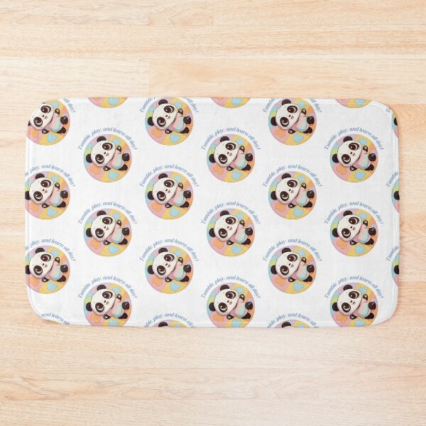 Item preview, Cute Baby Panda Playroom Learn All Day designed and sold by Wintorque.