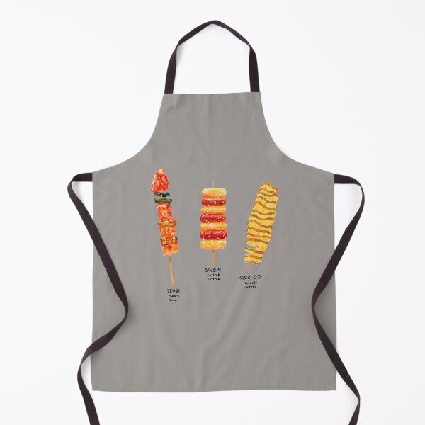 Item preview, Watercolor Korean Skewers Set designed and sold by Rin_Art.