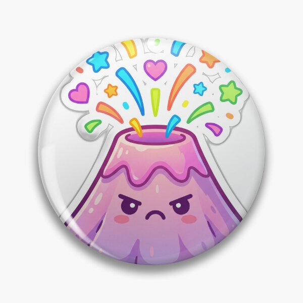 Item preview, Kawaii Exploding Volcano Feeling Everything designed and sold by ryanguas.