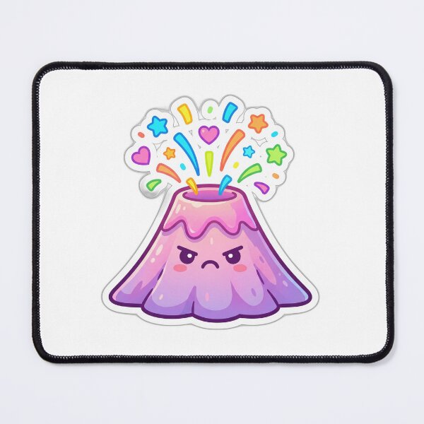Item preview, Kawaii Exploding Volcano Feeling Everything designed and sold by ryanguas.