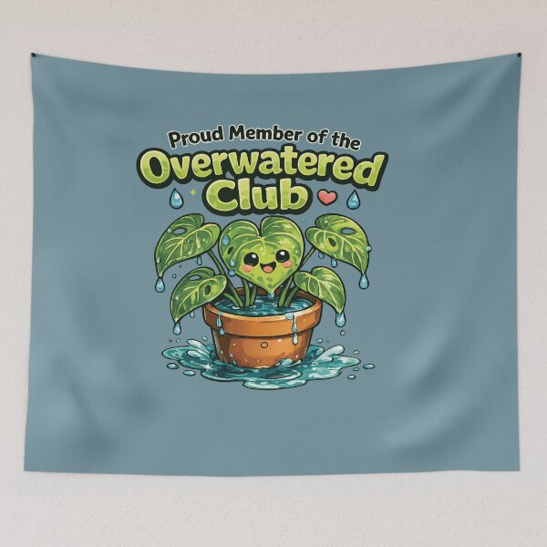 Item preview, Overwatered Club designed and sold by SimplePoDesign.