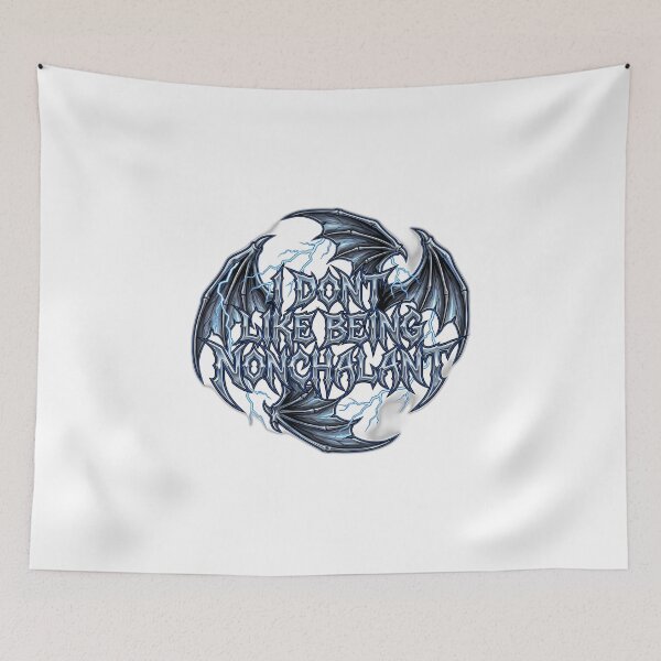 Item preview, I Dont Like Being Nonchalant Heavy Metal Font designed and sold by ryanguas.
