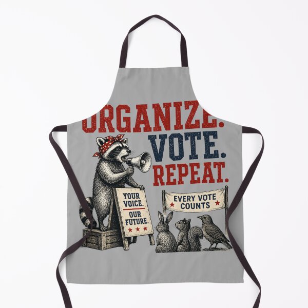 Item preview, Organize, Vote, Repeat with Woodland Animals Design designed and sold by ctrlaltcreator.