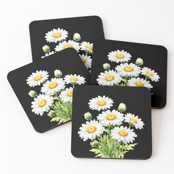 Item preview, Watercolor Daisies designed and sold by odkocreative.