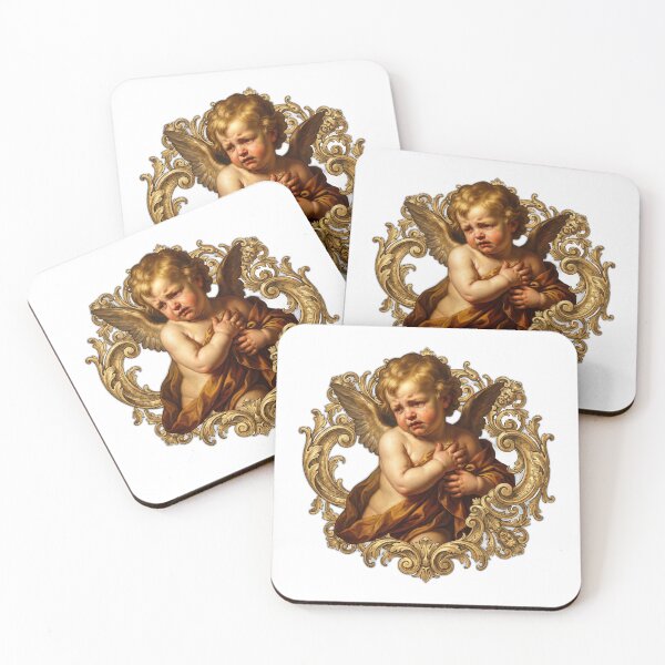 Item preview, Dramatic Weeping Cherub Renaissance Art designed and sold by ryanguas.