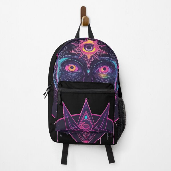 Item preview, Mystic Third Eye Face | Psychedelic Spiritual Art designed and sold by AvalonMoss.