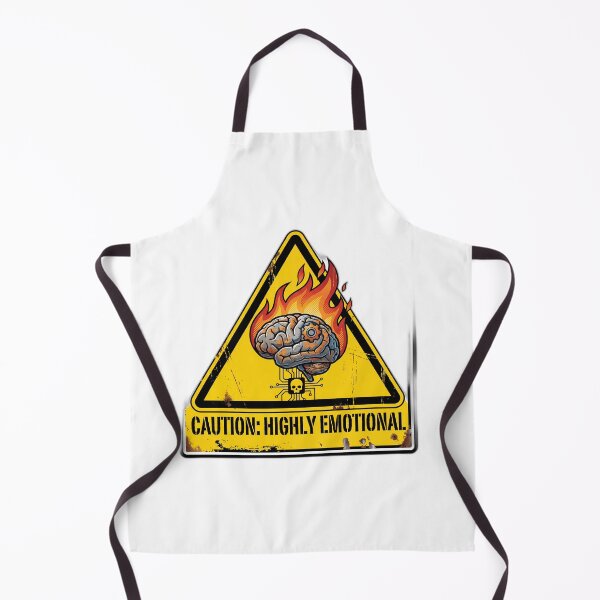 Item preview, Caution Highly Emotional Industrial Warning Sign designed and sold by ryanguas.