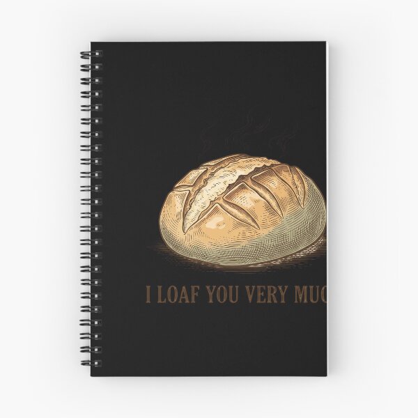Item preview, I Loaf You Very Much - Baker designed and sold by BinAlgoPix.