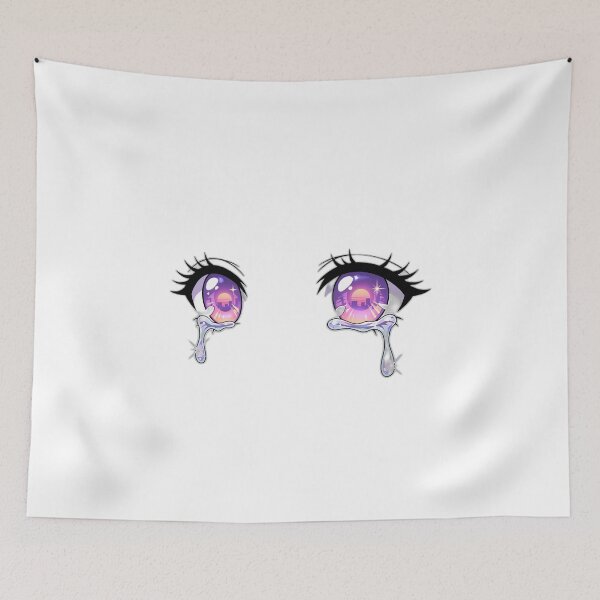 Item preview, 90s Anime Crying Eyes Synthwave Aesthetic designed and sold by ryanguas.