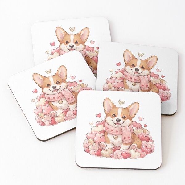Item preview, Corgi Valentine's Day - Cute Corgi Design designed and sold by TinyLegs.