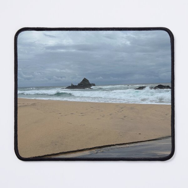 Item preview, Rugged coastal landscape with sea cliffs under a cloudy sky designed and sold by Art of Momenz.