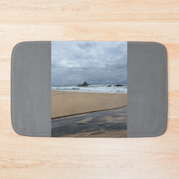 Item preview, Rugged coastal landscape with sea cliffs under a cloudy sky designed and sold by Art of Momenz.