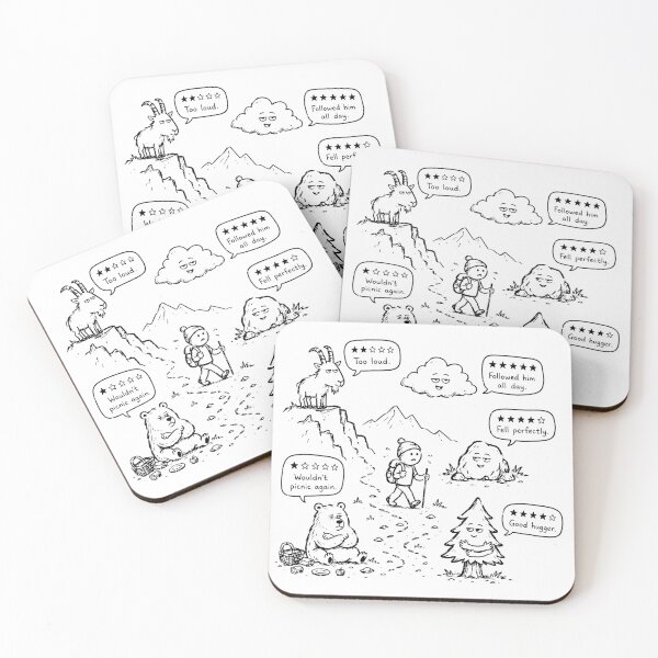 Item preview, Copy of Mountain Starter Pack Funny Hiking Camping Adventure Design designed and sold by MonkiFlipp.