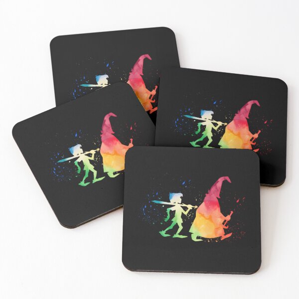 Item preview, Colorful Fantasy Silhouette Duo designed and sold by majidi1.