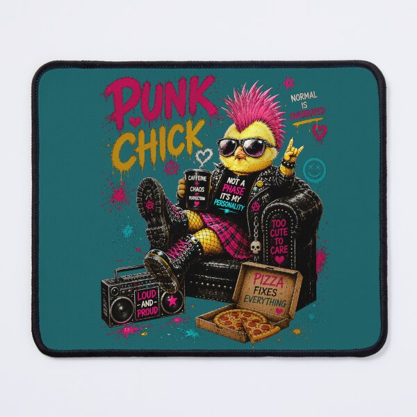 Item preview, Punk Chick: Normal Is Overrated designed and sold by Sanctum Icons.