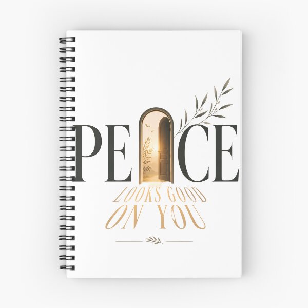 Item preview, Peace Looks Good On You Botanical Print designed and sold by Presshue.