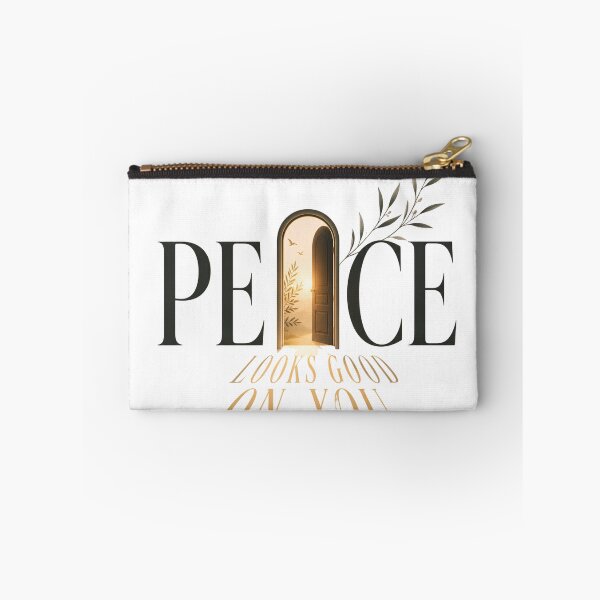 Item preview, Peace Looks Good On You Botanical Print designed and sold by Presshue.