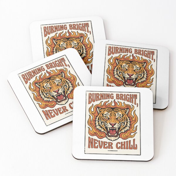Item preview, Burning Bright Never Chill Vintage Matchbox designed and sold by ryanguas.