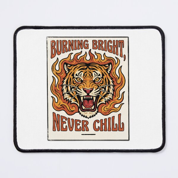 Item preview, Burning Bright Never Chill Vintage Matchbox designed and sold by ryanguas.