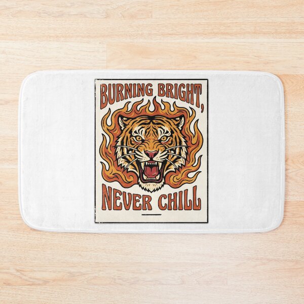 Item preview, Burning Bright Never Chill Vintage Matchbox designed and sold by ryanguas.