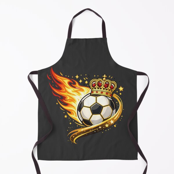 Item preview, Soccer King Flaming Ball Gift designed and sold by Corvoria.