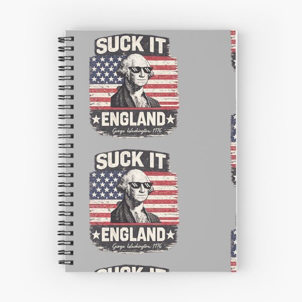 Item preview, Suck It England | George Washington 1776 Patriotic Design designed and sold by ctrlaltcreator.