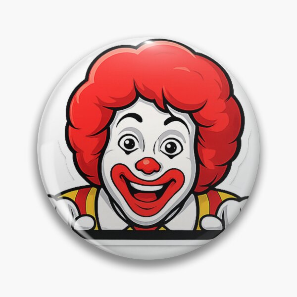 Item preview, Ronald McDonald Peeker designed and sold by StickerPeekers.