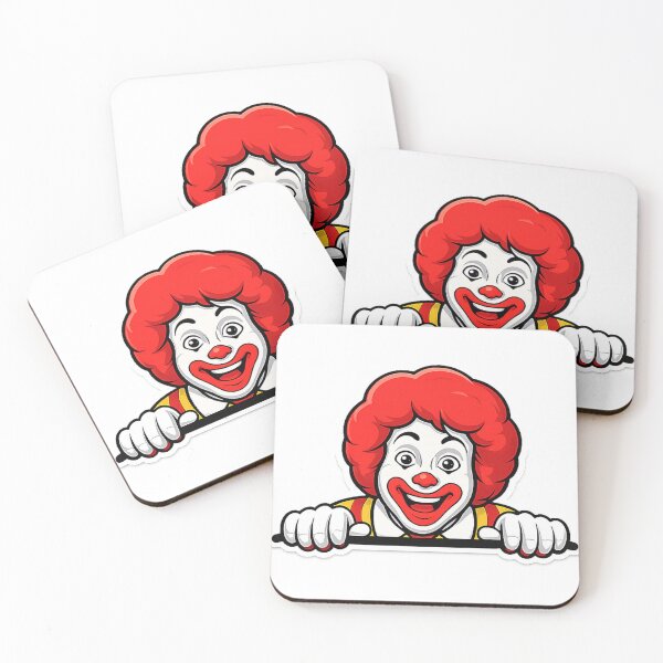 Item preview, Ronald McDonald Peeker designed and sold by StickerPeekers.