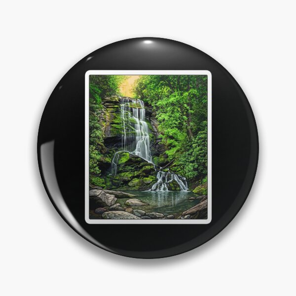 Item preview, Catawba Falls North Carolina Sticker designed and sold by FestivityFinds.