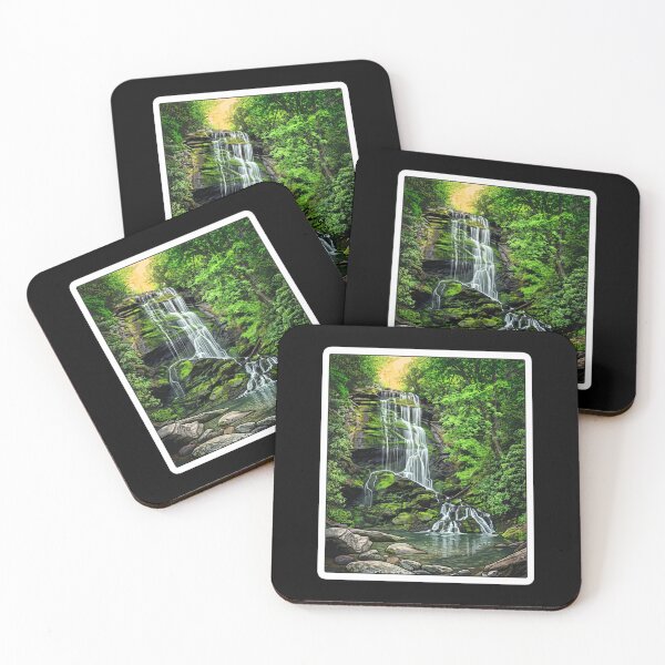 Item preview, Catawba Falls North Carolina Sticker designed and sold by FestivityFinds.