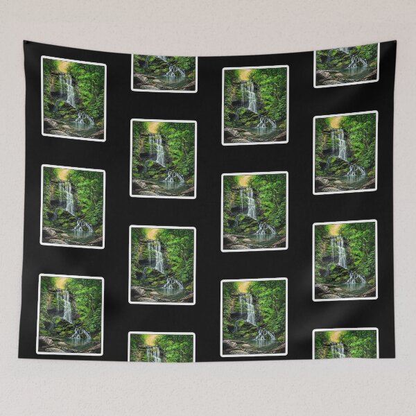 Item preview, Catawba Falls North Carolina Sticker designed and sold by FestivityFinds.