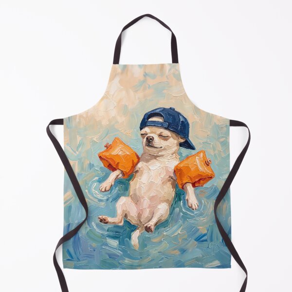 Item preview, Chill Dog Summer Painting designed and sold by AnatoliiKys.